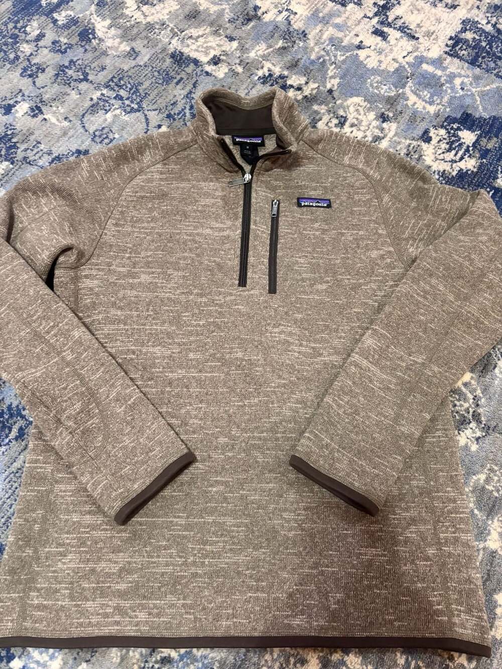 Patagonia Better Sweater 1/4-Zip Size M Brown